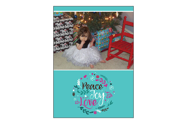 CW Holiday Photo Card - Template #037